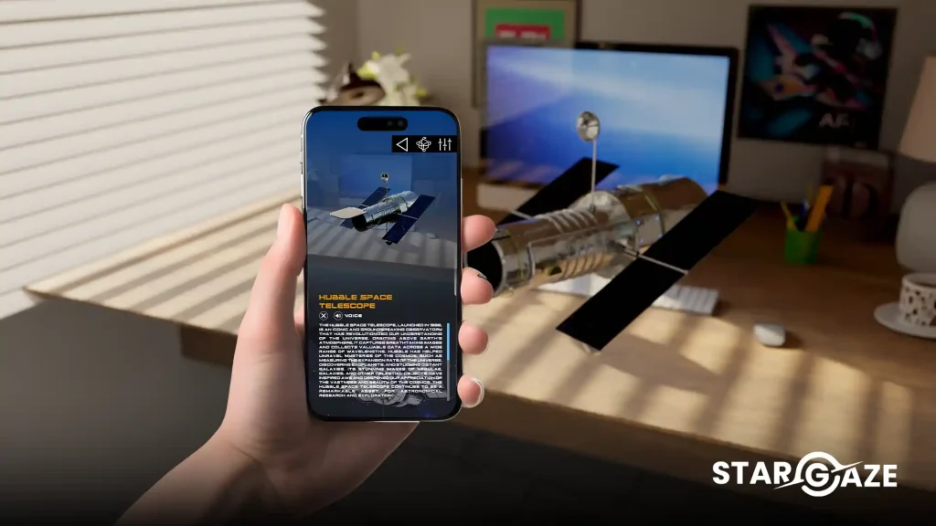 Stargaze AR Hubble Screenshot