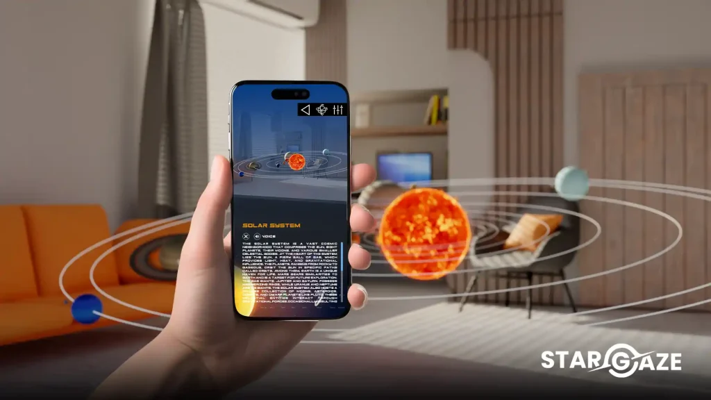 Stargaze AR Solar Screenshot