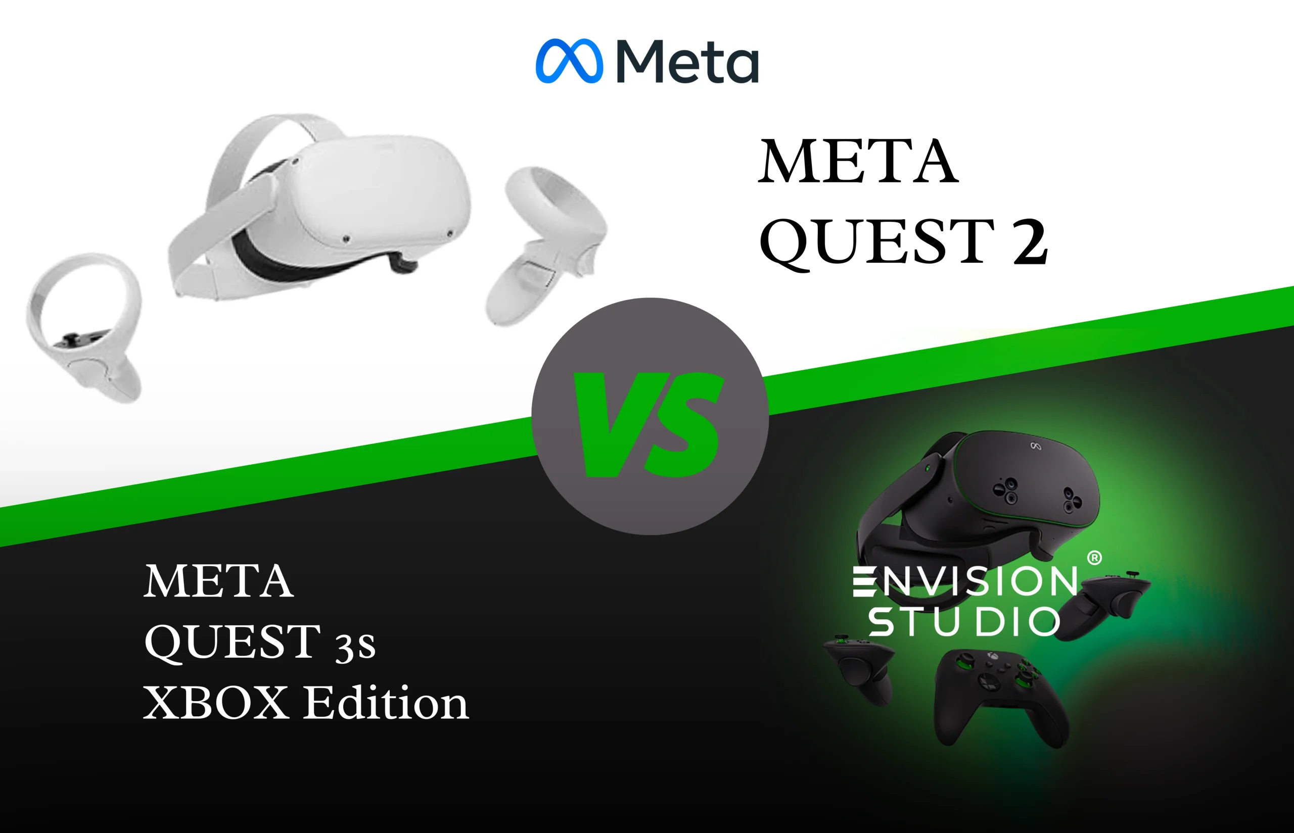 Meta Quest 3S Xbox Edition vs Quest 2 